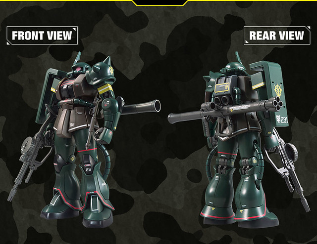 鋼彈基地限定「HG 1/144 薩克Ⅱ(21stCENTURY REAL TYPE Ver.)」 川口名人監修原創配色明年 01 月發售！