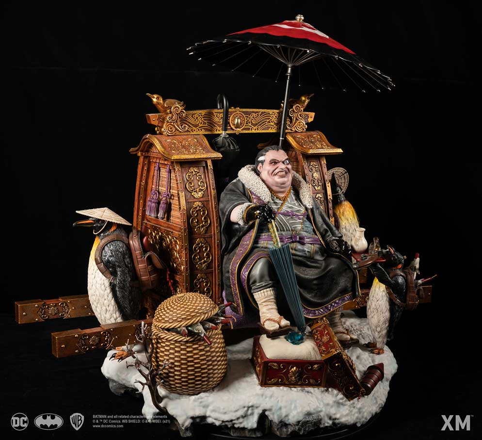 XM Studios DC Batman Samurai系列【企鵝大名】The Penguin Daimyo 1/4比例全身雕像
