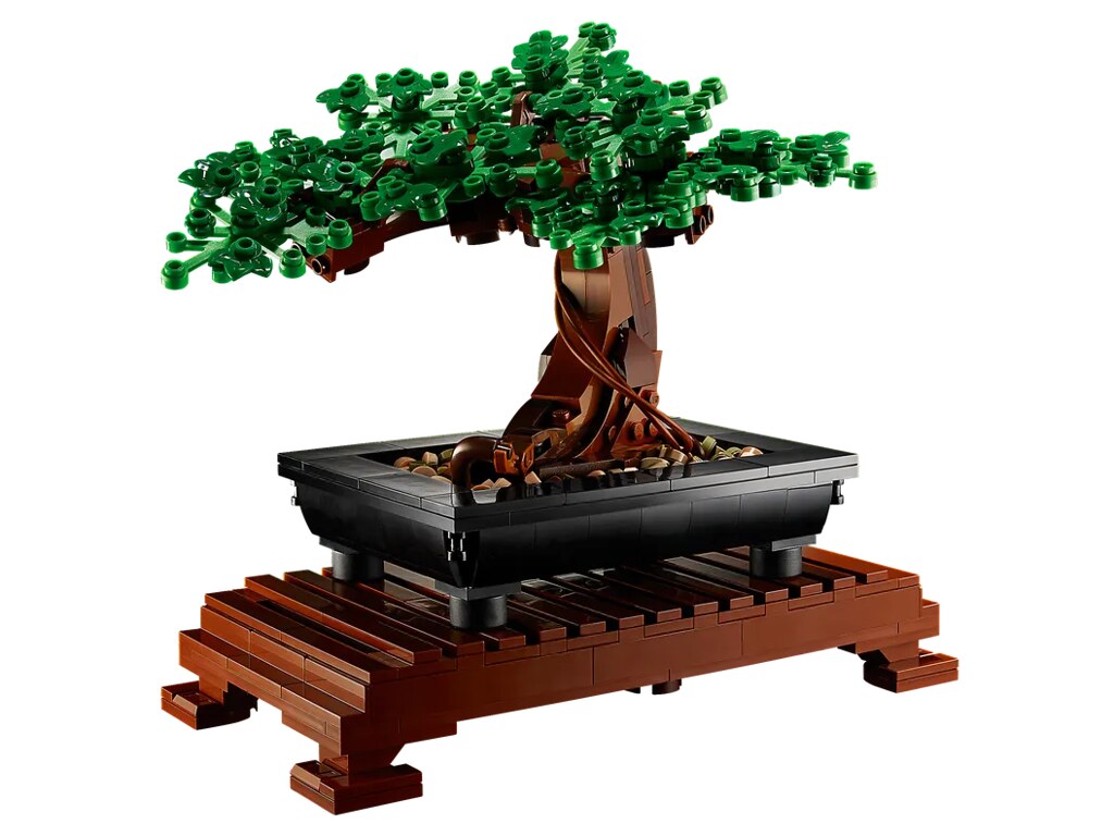LEGO 10281 創意系列【盆景樹】Bonsai Tree 可在青綠松柏、盛開櫻花之 