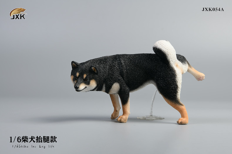 超萌賊笑 Jxk Studio 擬真動物系列推出三款正在尿尿的 柴犬抬腿款 1 6比例塗裝完成品 玩具人toy People News