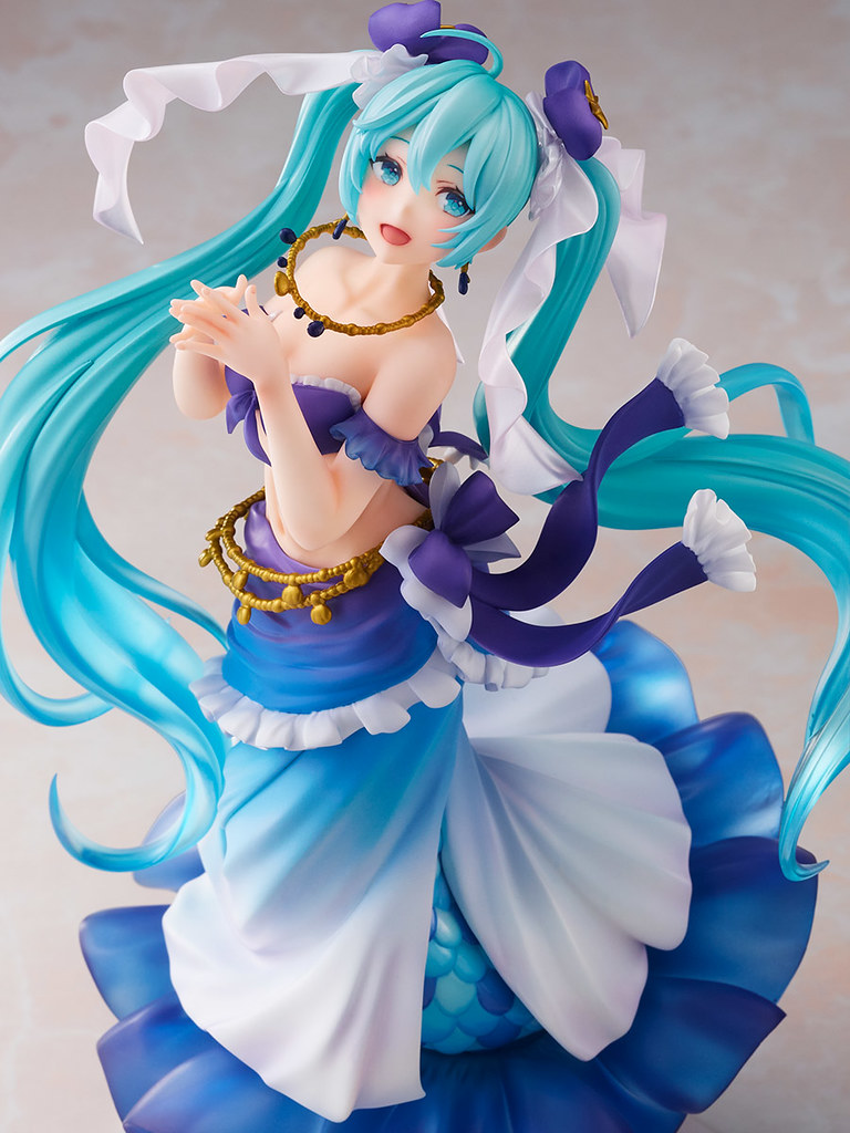 TAITO新系列景品 AMP 第二彈「初音未來 Princess AMP ～美人魚ver.～」23公分華麗現身！