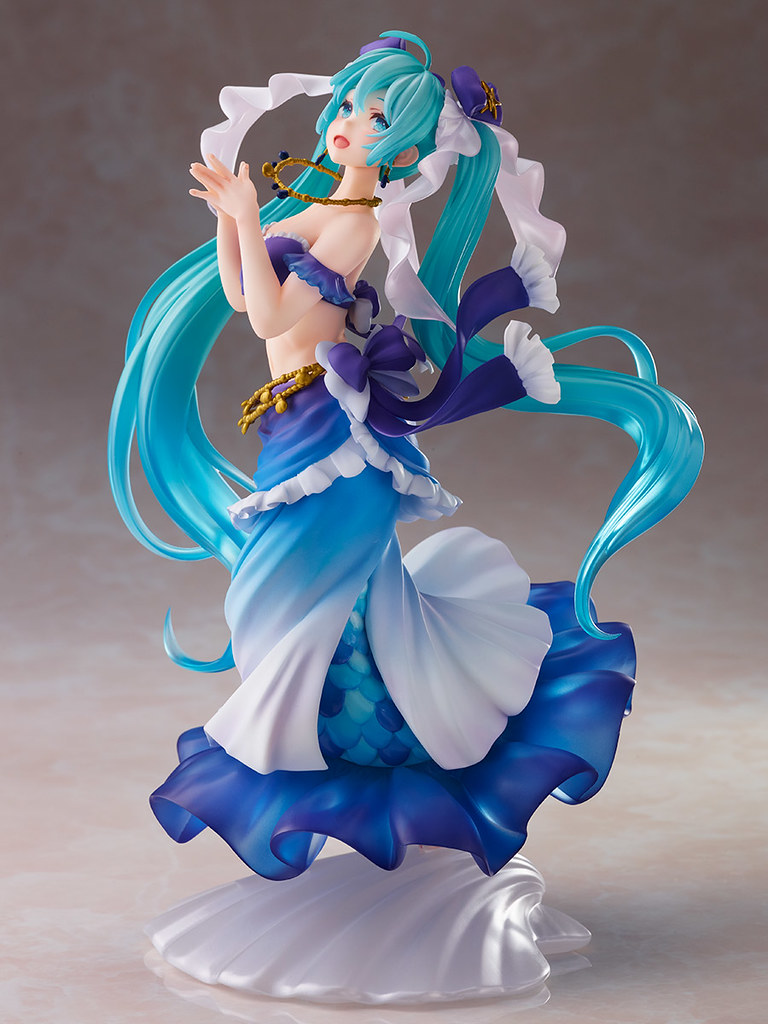 TAITO新系列景品 AMP 第二彈「初音未來 Princess AMP ～美人魚ver.～」23公分華麗現身！