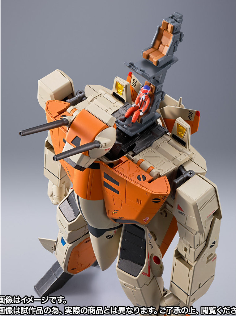 DX超合金《超時空要塞》VF-1D 女武神＆特技機 新規造型再現開頭登場的訓練機！