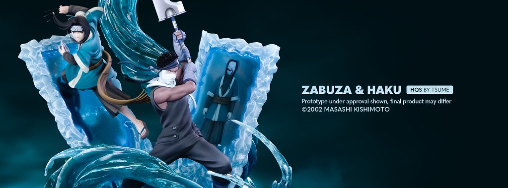 想和你去同一個地方...Tsume-Art HQS 系列《火影忍者》再不斬&amp;白 1/8 比例場景雕像