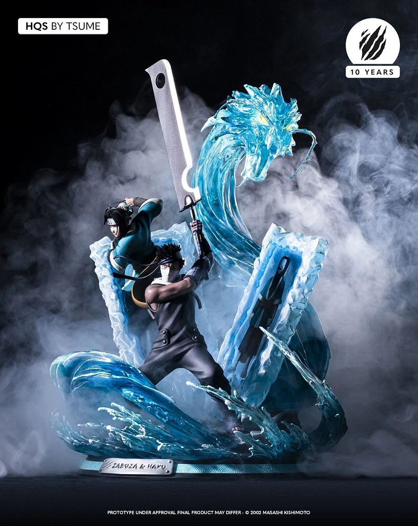 想和你去同一個地方...Tsume-Art HQS 系列《火影忍者》再不斬&amp;白 1/8 比例場景雕像