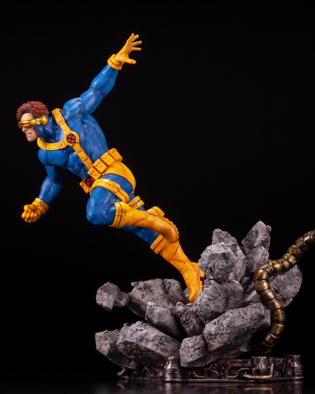 壽屋 FINE ART STATUE 系列 X-MEN「獨眼龍」1/6比例全身雕像 躍動姿態完美呈現！