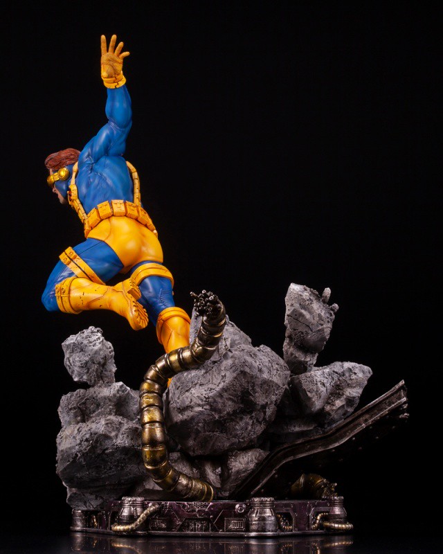 壽屋 FINE ART STATUE 系列 X-MEN「獨眼龍」1/6比例全身雕像 躍動姿態完美呈現！