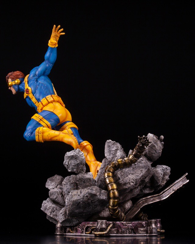 壽屋 FINE ART STATUE 系列 X-MEN「獨眼龍」1/6比例全身雕像 躍動姿態完美呈現！