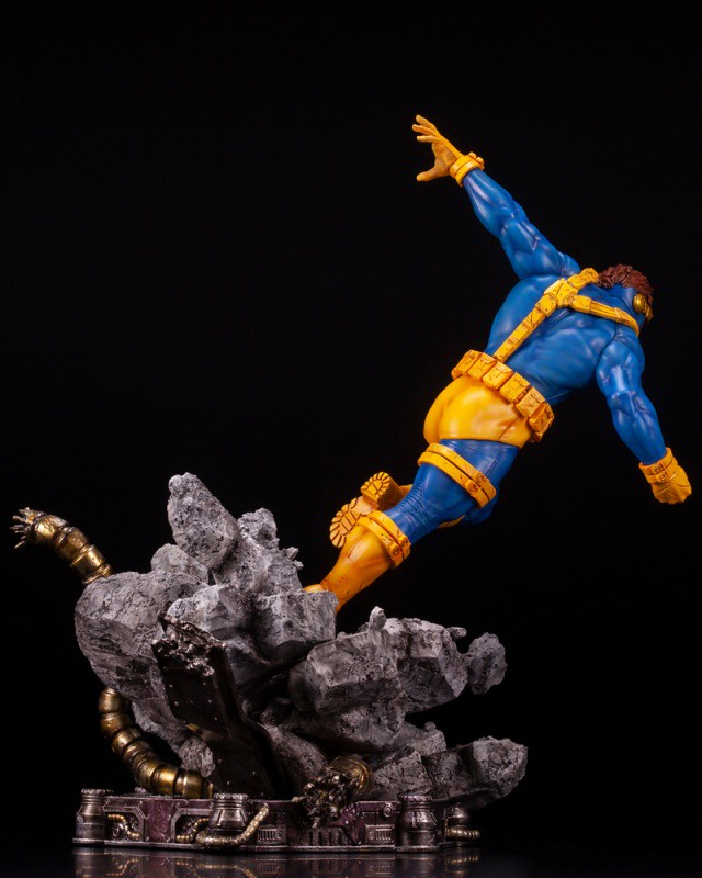 壽屋 FINE ART STATUE 系列 X-MEN「獨眼龍」1/6比例全身雕像 躍動姿態完美呈現！