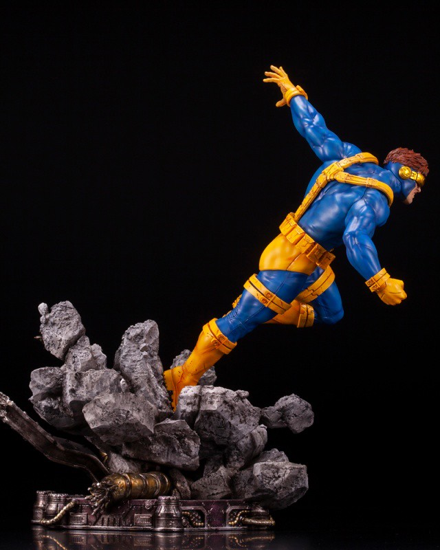 壽屋 FINE ART STATUE 系列 X-MEN「獨眼龍」1/6比例全身雕像 躍動姿態完美呈現！
