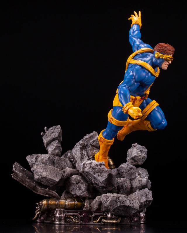 壽屋 FINE ART STATUE 系列 X-MEN「獨眼龍」1/6比例全身雕像 躍動姿態完美呈現！