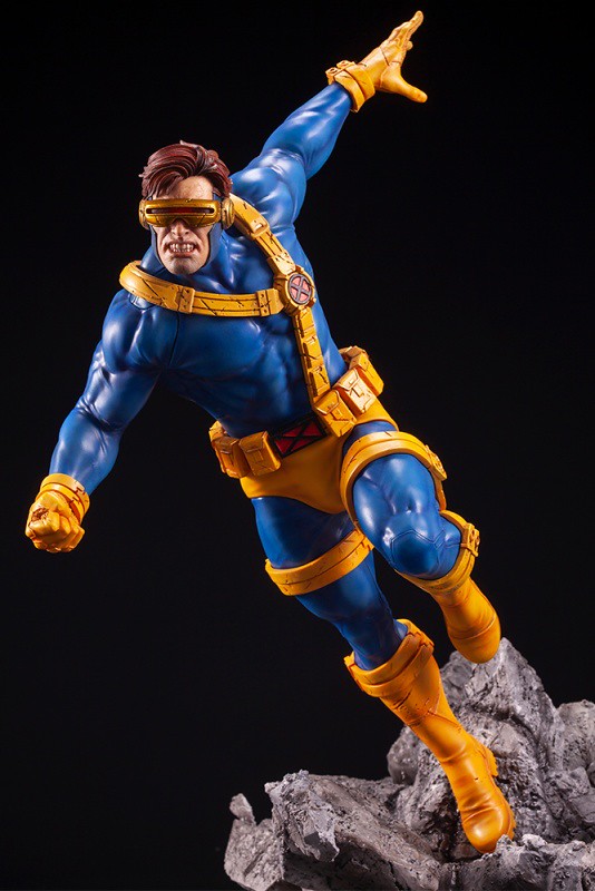 壽屋 FINE ART STATUE 系列 X-MEN「獨眼龍」1/6比例全身雕像 躍動姿態完美呈現！