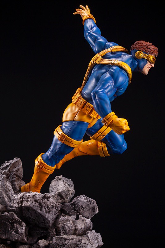 壽屋 FINE ART STATUE 系列 X-MEN「獨眼龍」1/6比例全身雕像 躍動姿態完美呈現！