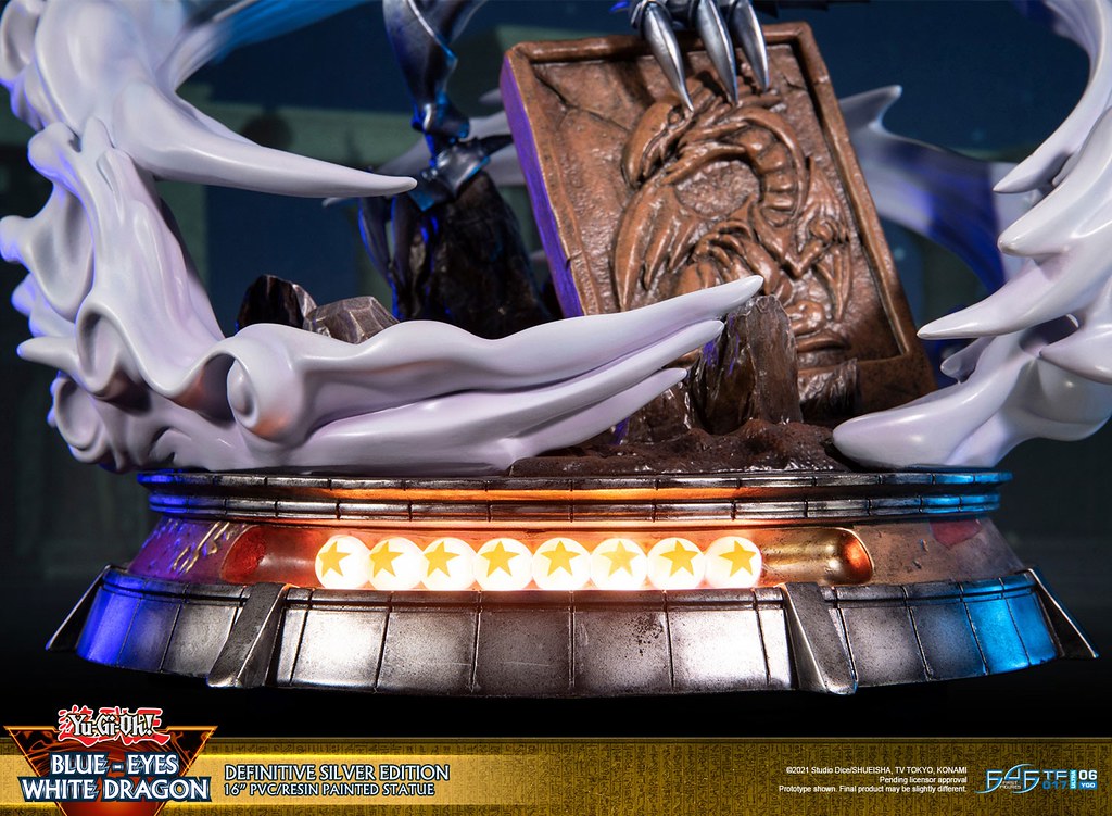 毀滅的噴射白光！First 4 Figures《遊戲王》青眼白龍 PVC雕像 白色版/銀色版 同步登場