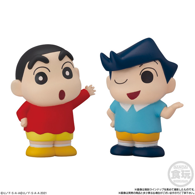 春日部防衛隊集合！BANDAI《蠟筆小新》好朋友系列迷你立體人形2