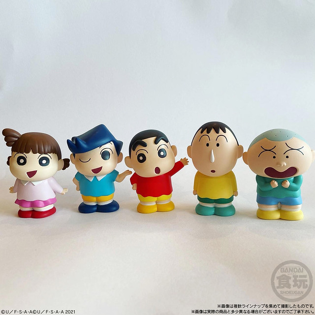 春日部防衛隊集合！BANDAI《蠟筆小新》好朋友系列迷你立體人形2