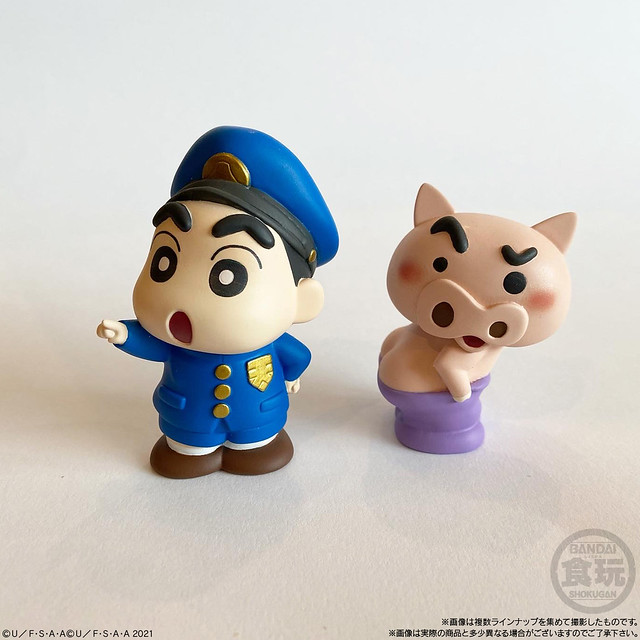 春日部防衛隊集合！BANDAI《蠟筆小新》好朋友系列迷你立體人形2