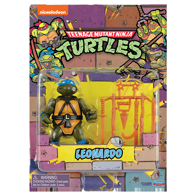 Playmates Toys《忍者龜》下水道巢穴復古套裝&惡棍復古套裝 經典的5吋吊卡玩具再來!【Previews限定】