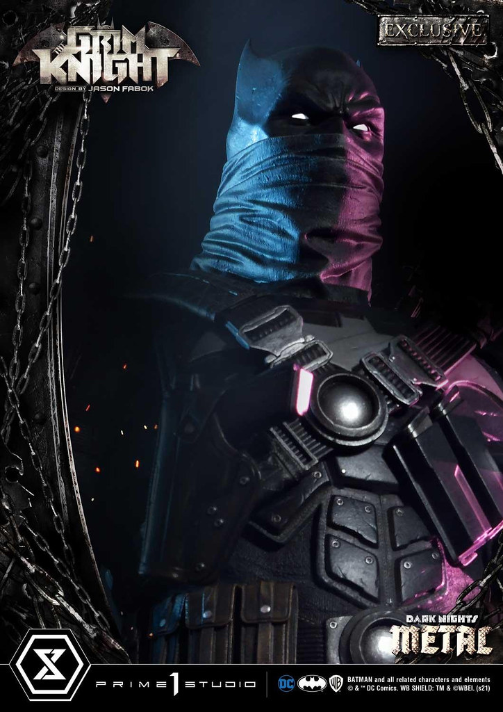 Prime 1 Studio《Dark Nights: Metal》殘酷騎士（グリムナイト）1/3 比例全身雕像 普通版/EX特典版