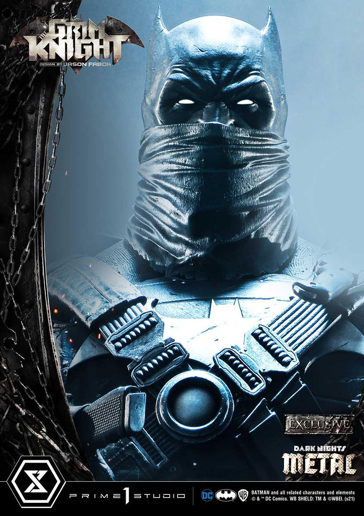 Prime 1 Studio《Dark Nights: Metal》殘酷騎士（グリムナイト）1/3 比例全身雕像 普通版/EX特典版