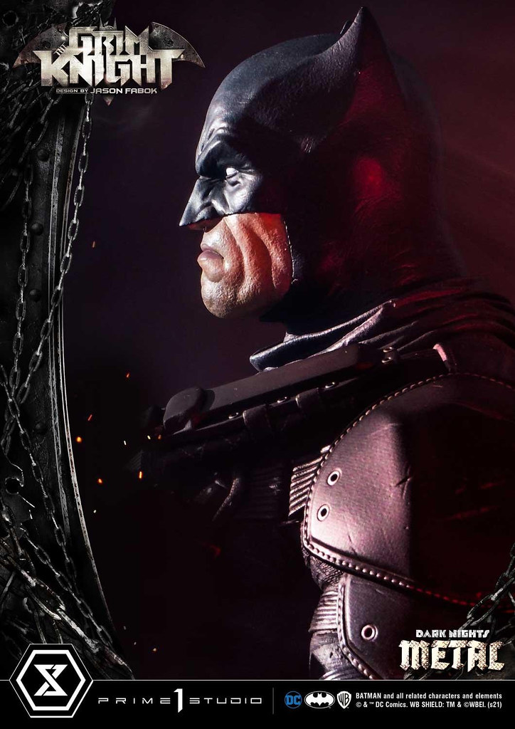 Prime 1 Studio《Dark Nights: Metal》殘酷騎士（グリムナイト）1/3 比例全身雕像 普通版/EX特典版