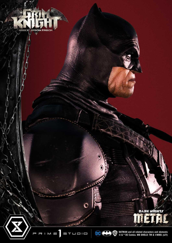 Prime 1 Studio《Dark Nights: Metal》殘酷騎士（グリムナイト）1/3 比例全身雕像 普通版/EX特典版