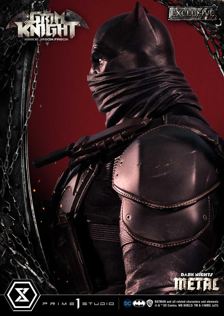 Prime 1 Studio《Dark Nights: Metal》殘酷騎士（グリムナイト）1/3 比例全身雕像 普通版/EX特典版