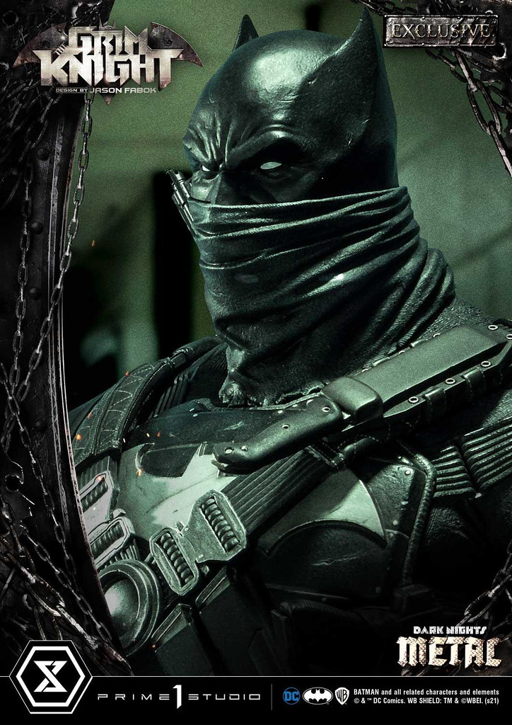 Prime 1 Studio《Dark Nights: Metal》殘酷騎士（グリムナイト）1/3 比例全身雕像 普通版/EX特典版