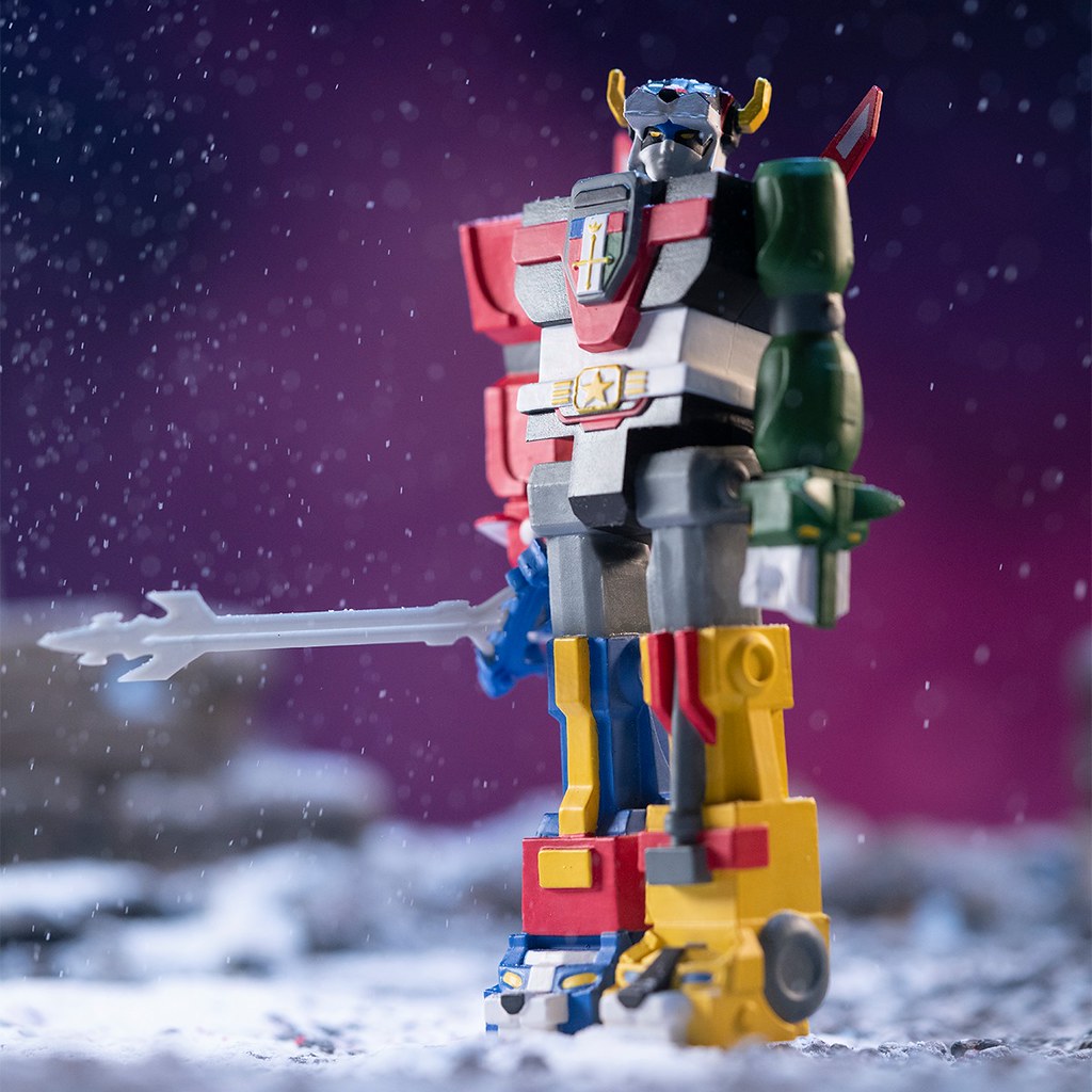 我來組成頭部！Super7 ReAction Figure 系列《聖戰士》Voltron 3.75 吋吊卡玩具