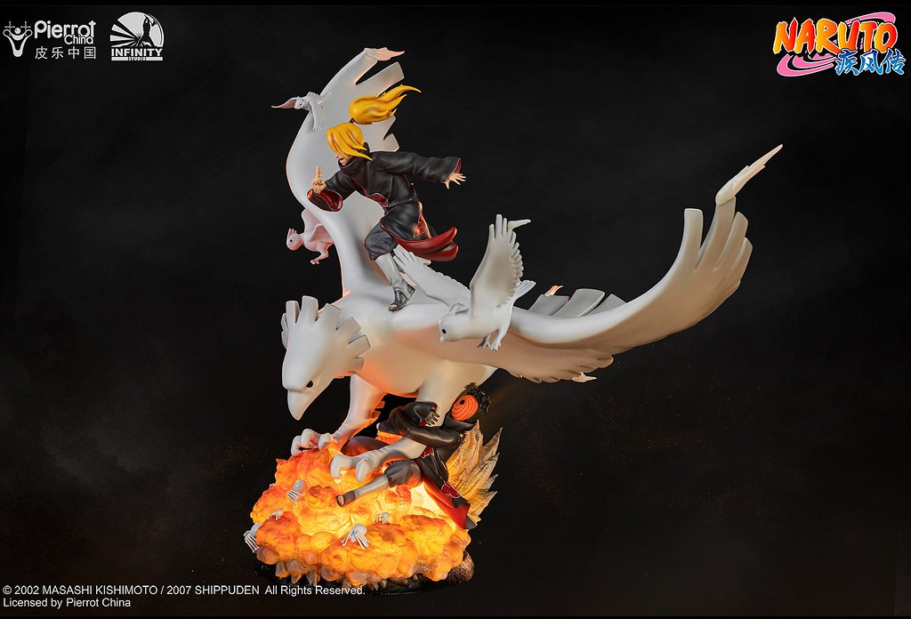 Infinity Studio《火影忍者疾風傳》地達羅 1/6比例 全身場景雕像作品 躍動展現爆炸藝術！