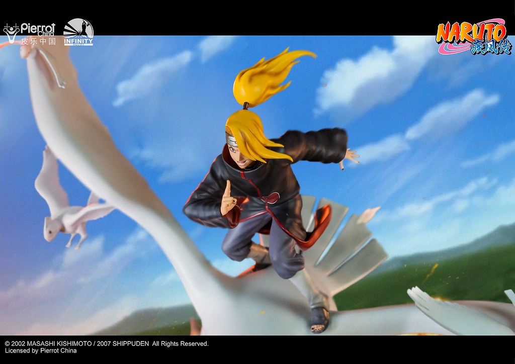 Infinity Studio《火影忍者疾風傳》地達羅 1/6比例 全身場景雕像作品 躍動展現爆炸藝術！