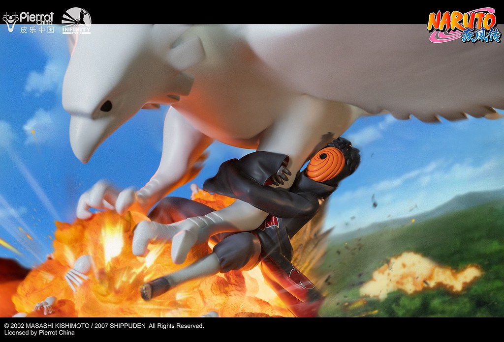 Infinity Studio《火影忍者疾風傳》地達羅 1/6比例 全身場景雕像作品 躍動展現爆炸藝術！