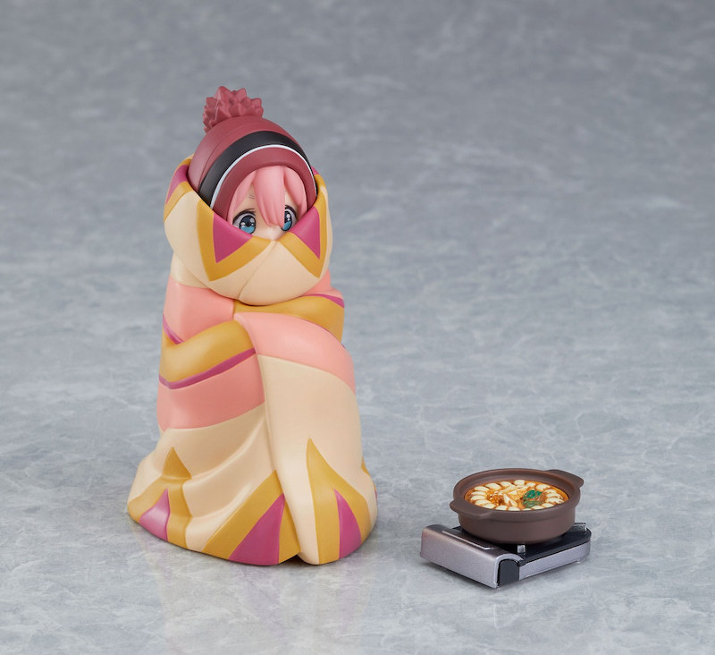 figma『搖曳露營△ 各務原撫子』一般版/DX版 11 月發售 滿面笑容幸福開吃！