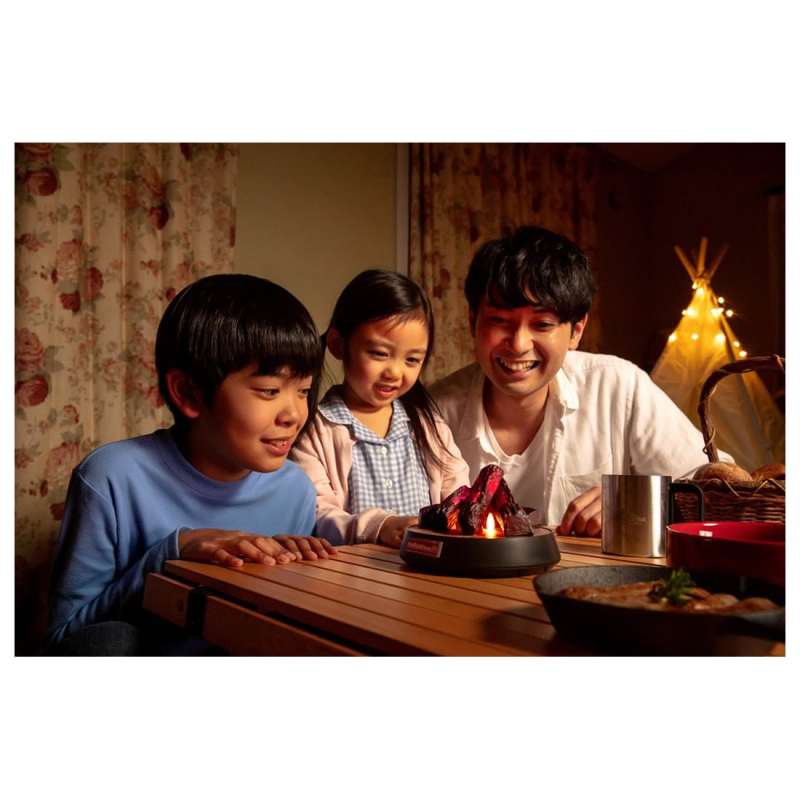 超治癒！TAKARA TOMY 推出仿真柴火「FireWood Home」重現搖曳火光與劈啪燒柴聲