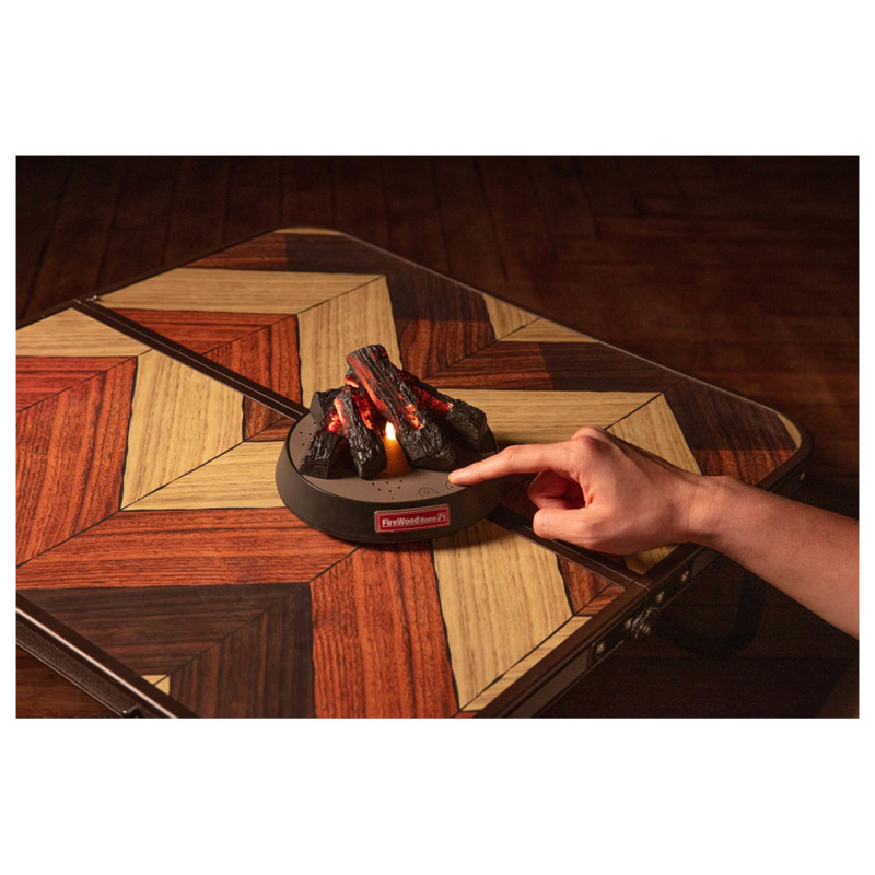 超治癒！TAKARA TOMY 推出仿真柴火「FireWood Home」重現搖曳火光與劈啪燒柴聲