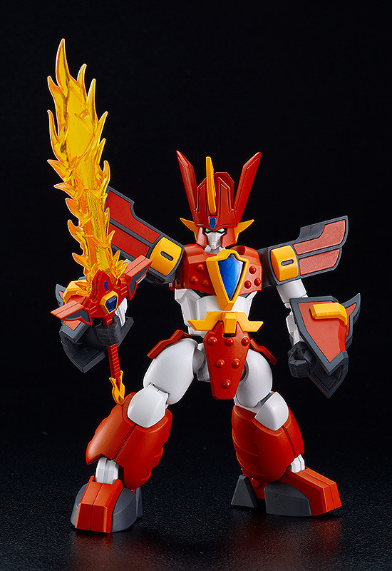 MODEROID《魔動王》無敵火王 09 月發售 一刀兩斷、熔炎皇之劍！