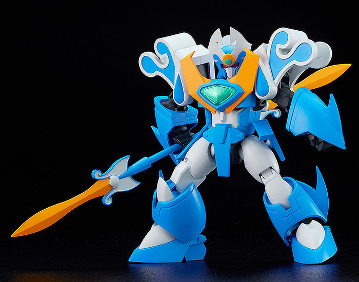 MODEROID《魔動王》無敵水王 09 月發售 一閃炸裂、浪濤皇之槍！