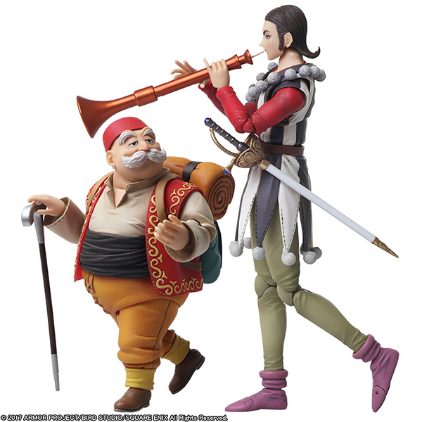BRING ARTS《勇者鬥惡龍XI 尋覓逝去的時光》施維亞 & 羅（シルビア＆ロウ）6吋可動人偶
