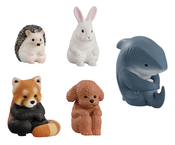 更多淡淡哀傷的無奈等待～GASHAPON「等待中的動物2」第二彈 轉蛋（まちぼうけ2）全五款