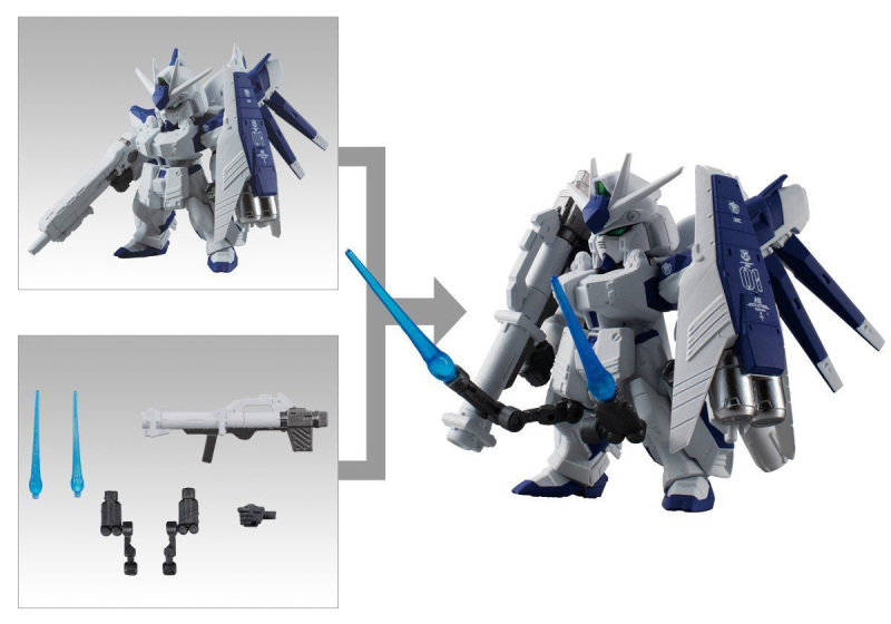 新系列第二彈！鋼彈食玩 FW GUNDAM CONVERGE ♯Plus02