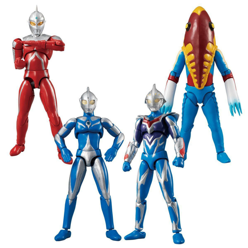 超人七號與高斯登場！超動 超人力霸王 第9彈（超動ウルトラマン9）
