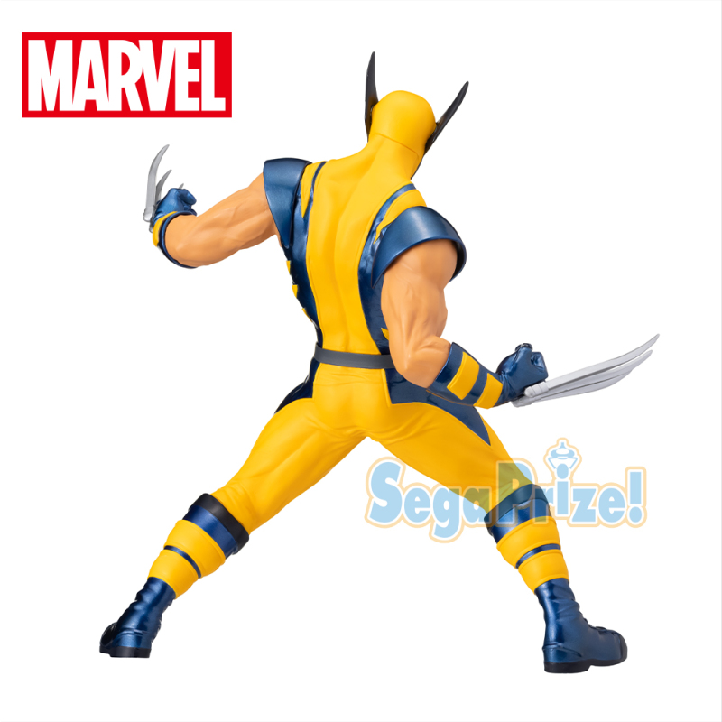 SEGA PRIZE MARVEL COMICS「金鋼狼」（Wolverine）SPM 立體人形