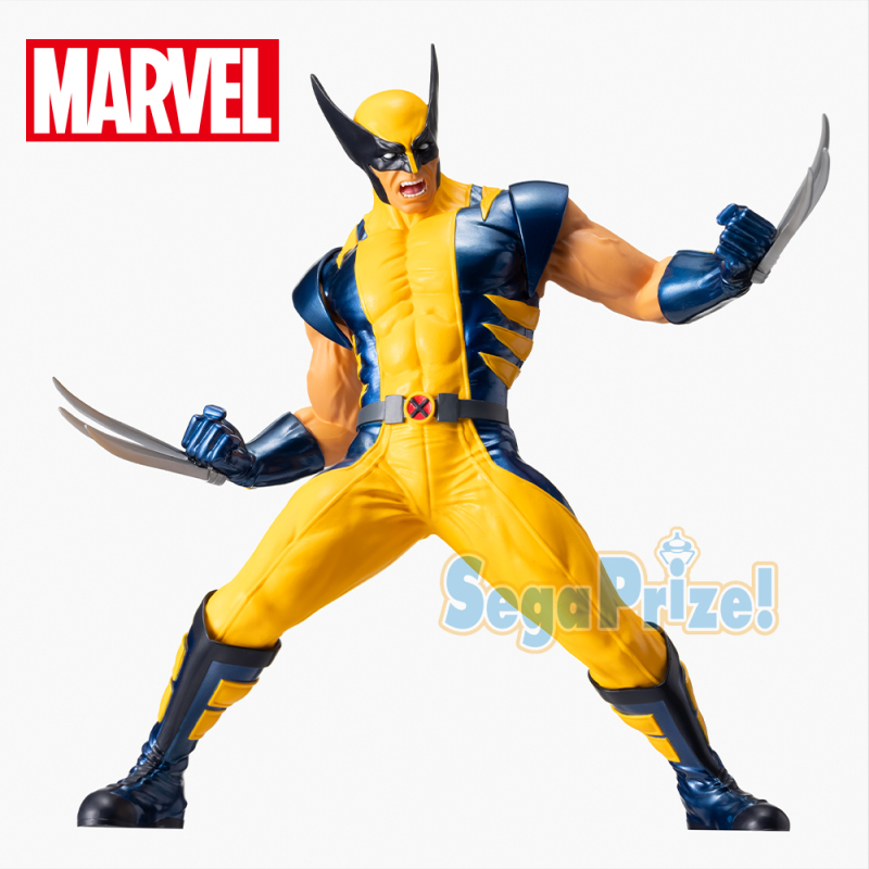 SEGA PRIZE MARVEL COMICS「金鋼狼」（Wolverine）SPM 立體人形