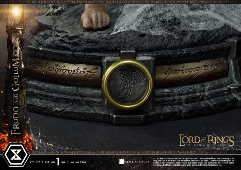 Prime 1 Studio《魔戒三部曲:王者再臨》佛羅多 & 咕嚕1/4比例限量場景雕像 真實到讓人不舒服!