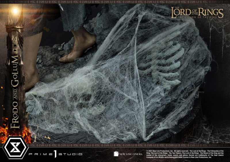 Prime 1 Studio《魔戒三部曲:王者再臨》佛羅多 & 咕嚕1/4比例限量場景雕像 真實到讓人不舒服!