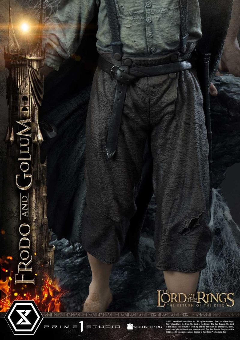 Prime 1 Studio《魔戒三部曲:王者再臨》佛羅多 & 咕嚕1/4比例限量場景雕像 真實到讓人不舒服!