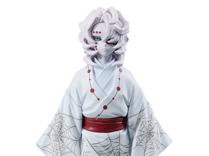 BANPRESTO 景品《鬼滅之刃》FIGURE 鬼之裝 貳之型：下弦之伍 累／鬼舞辻無慘（泛黃配色）
