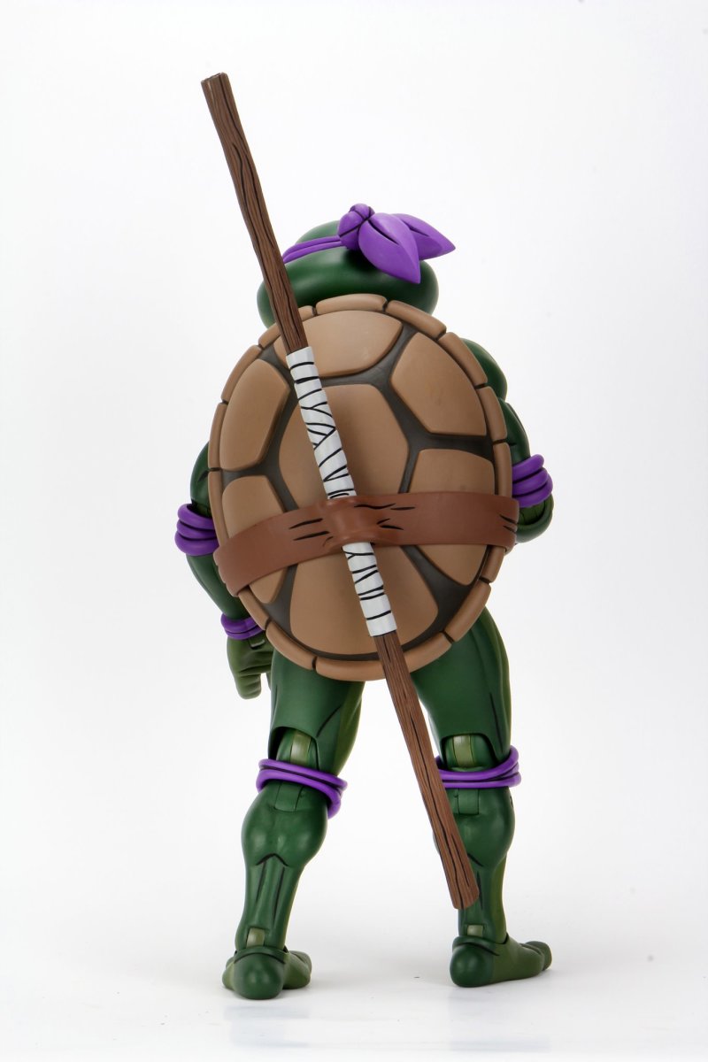 NECA《忍者龜(動畫版)》多納太羅(Donatello)1/4 比例可動人偶 情報公開!