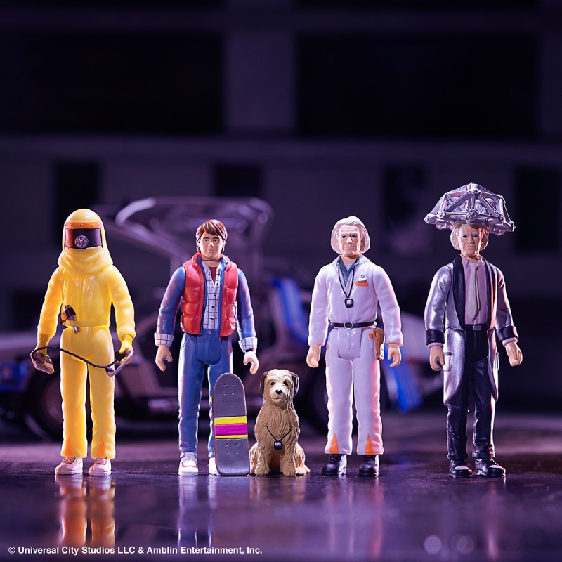 Super7 ReAction Figure 系列《回到未來》3.75 吋吊卡玩具 Wave 2 四款新作發表！