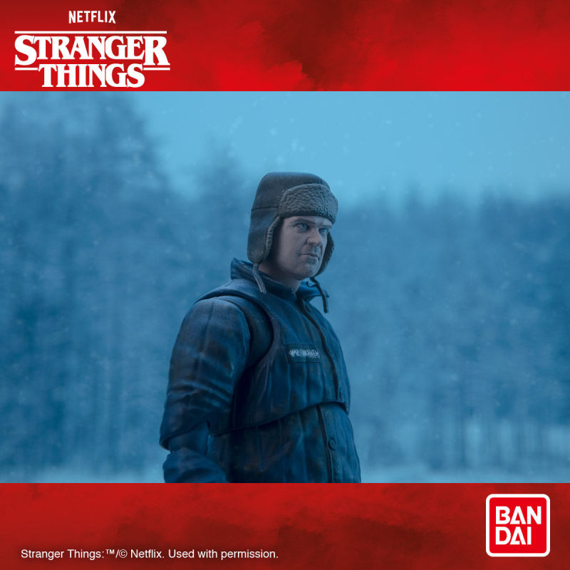 S.H.Figuarts《怪奇物語》首款角色「吉姆·哈普」可動人偶登場！（STRANGER THINGS #1 HOPPER）